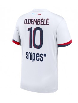 Billige Paris Saint-Germain Ousmane Dembele #10 Bortedrakt 2025-26 Kortermet